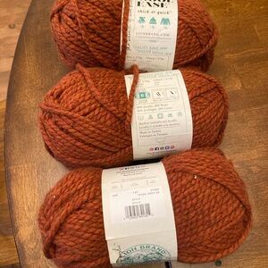 Lion Brand THICK & QUICK Wool Blend Yarn SPICE